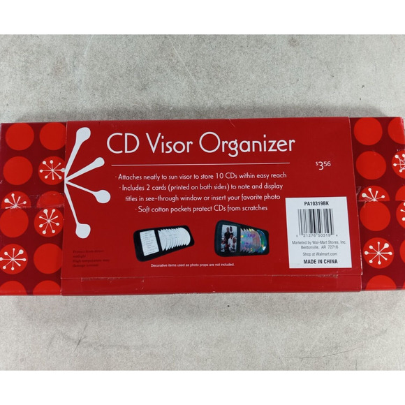 CD DVD Car Visor Organizer - Picture 2 of 3